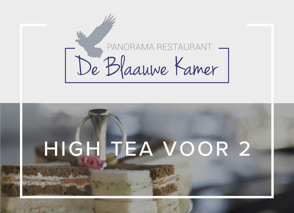 Wonderlijk High Tea voor 2 - Panorama Restaurant De Blaauwe Kamer UC-31