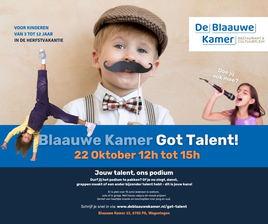 Blaauwe kamer Got Talent