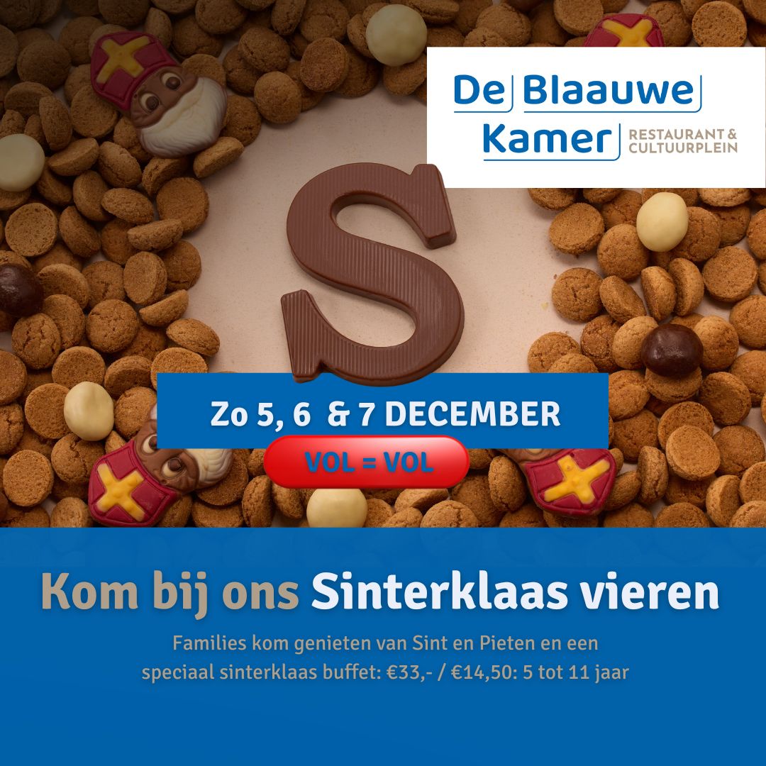Sinterklaas buffet in Wageningen – uit eten en sint en piet komen ook